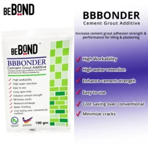 Bebond BBBonder Cement Grout Additive 100GM